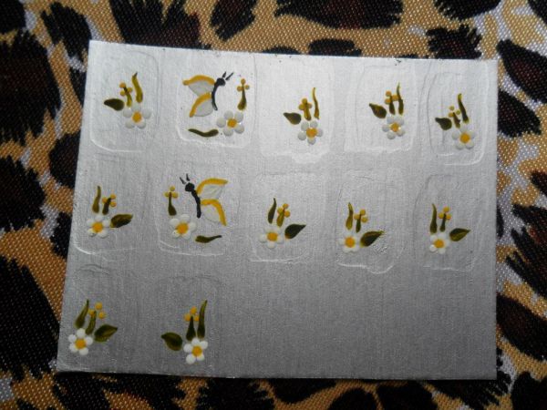 Adesivo de Flor A9